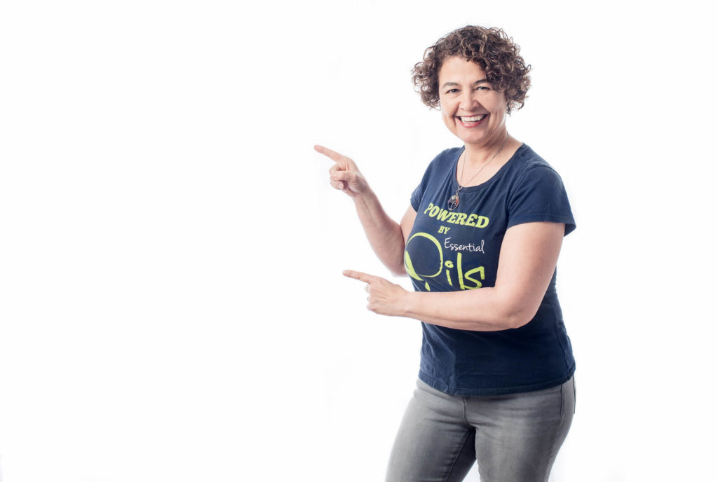essential oil business owner banner for website Liz Marie Portraits